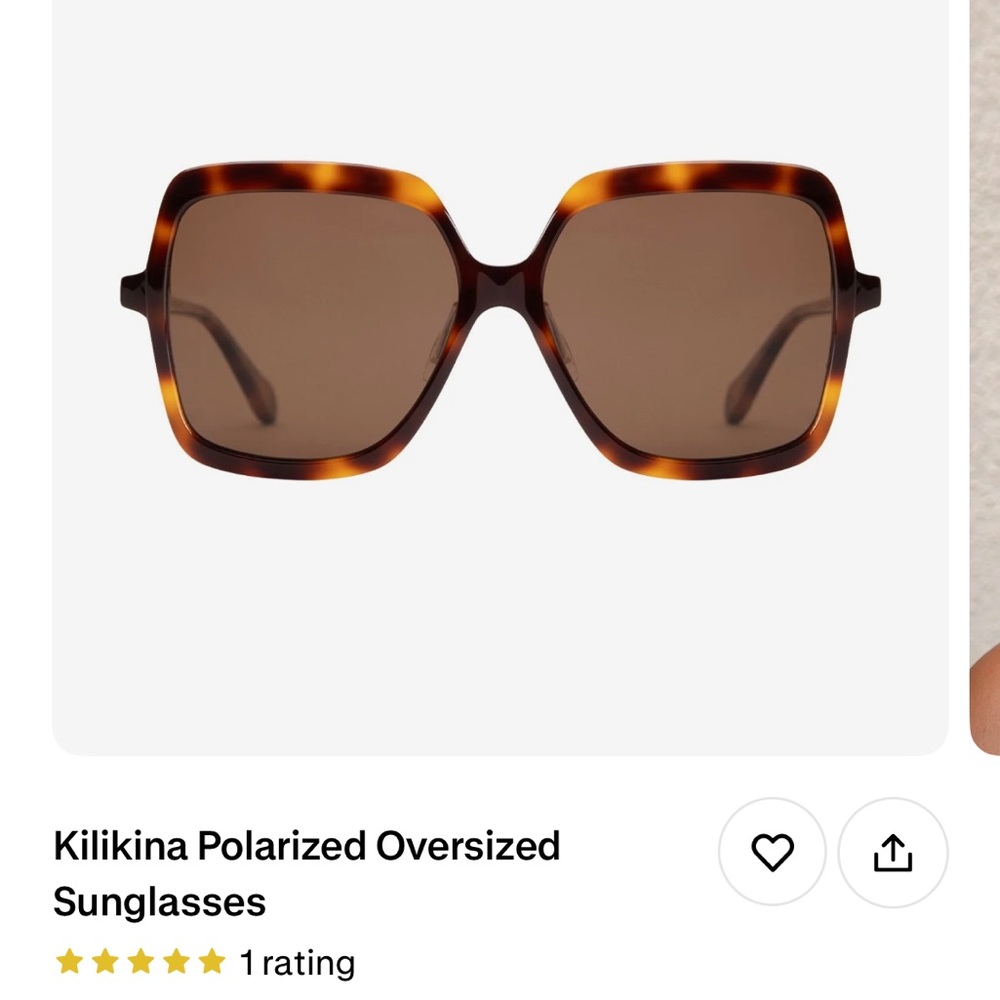 Mohala Kilikina Polarized Oversized Sunglasses